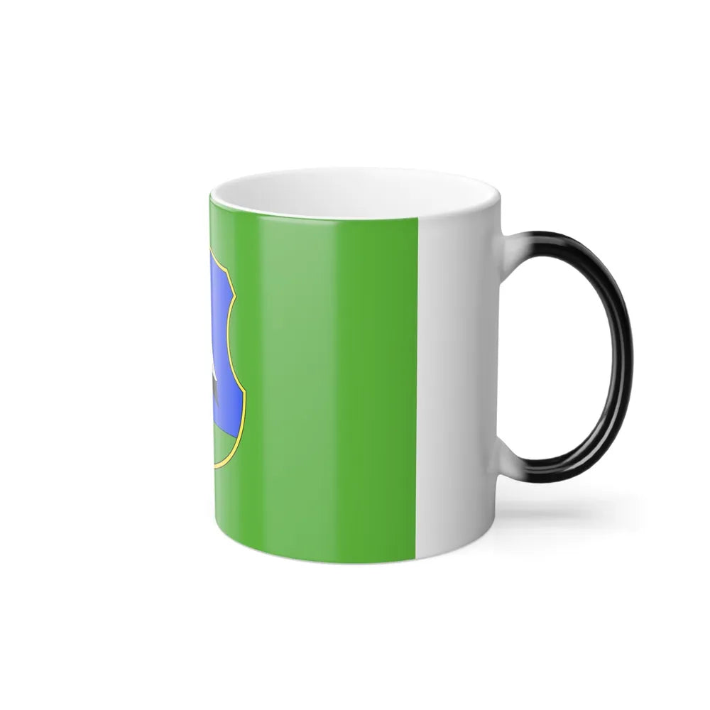 Flag of Heves County Hungary - Color Changing Coffee Mug-Go Mug Yourself