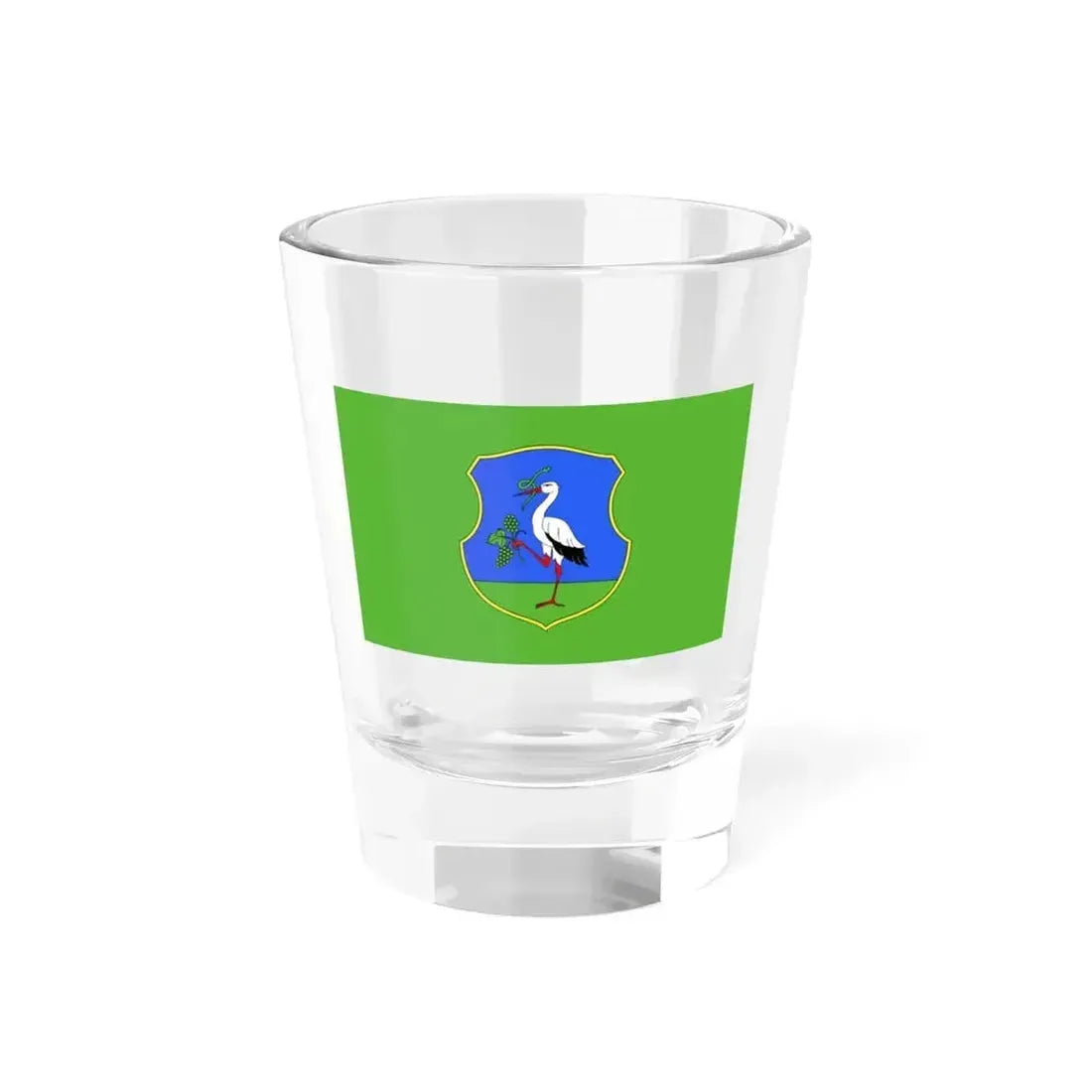 Flag of Heves County Hungary - Shot Glass 1.5oz 1.5oz - Go Mug Yourself