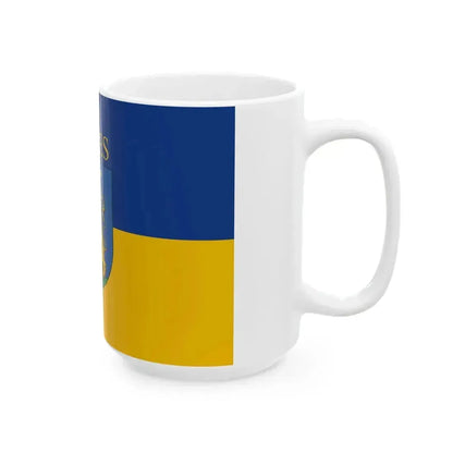 Flag of Heves (Hungary) White Coffee Mug - Go Mug Yourself
