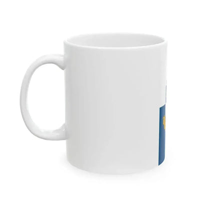 Flag of Heviz (Hungary) White Coffee Mug - Go Mug Yourself