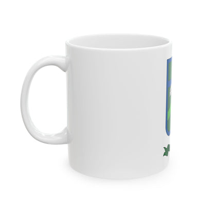 Flag of Hevizgyork (Hungary) White Coffee Mug-Go Mug Yourself