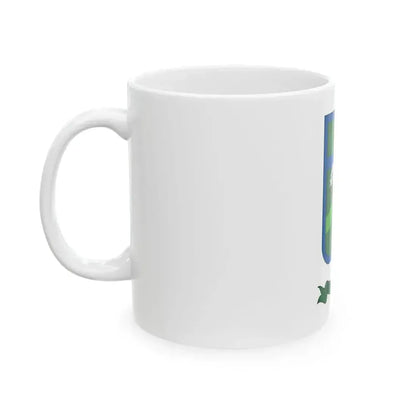 Flag of Hevizgyork (Hungary) White Coffee Mug - Go Mug Yourself