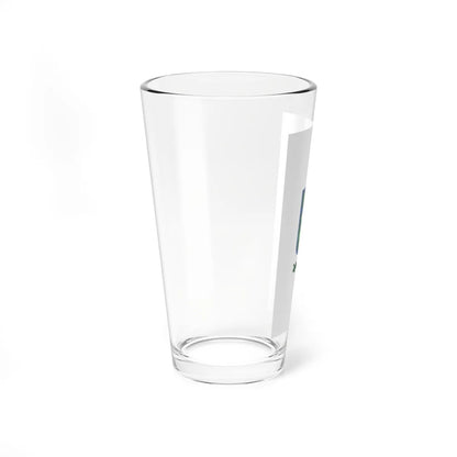 Flag of Hevizgyork vertical (Hungary) Pint Glass 16oz - Go Mug Yourself