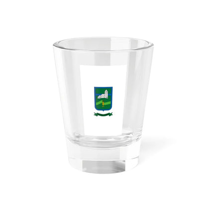 Flag of Hevizgyork vertical (Hungary) Shot Glass 1.5oz 1.5oz - Go Mug Yourself
