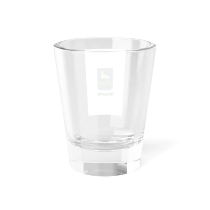 Flag of Hevizgyork vertical (Hungary) Shot Glass 1.5oz - Go Mug Yourself