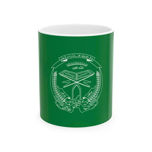 Flag of Hezbi Islami (Afghanistan) White Coffee Mug 11oz - Go Mug Yourself