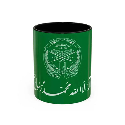 Flag of Hezbi Islami Gulbuddin - Accent Coffee Mug 11oz Black - Go Mug Yourself