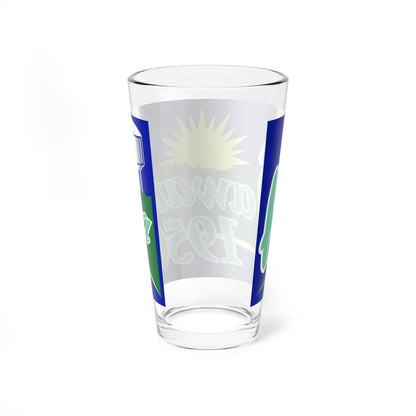 Flag of Hiawatha Iowa (United States) Pint Glass 16oz - Go Mug Yourself