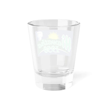 Flag of Hiawatha Iowa (United States) Shot Glass 1.5oz - Go Mug Yourself