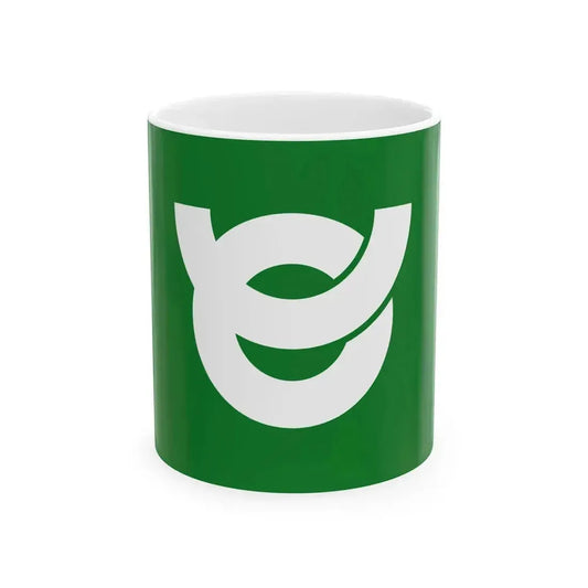 Flag of Hichiso Gifu (Japan) White Coffee Mug 11oz - Go Mug Yourself