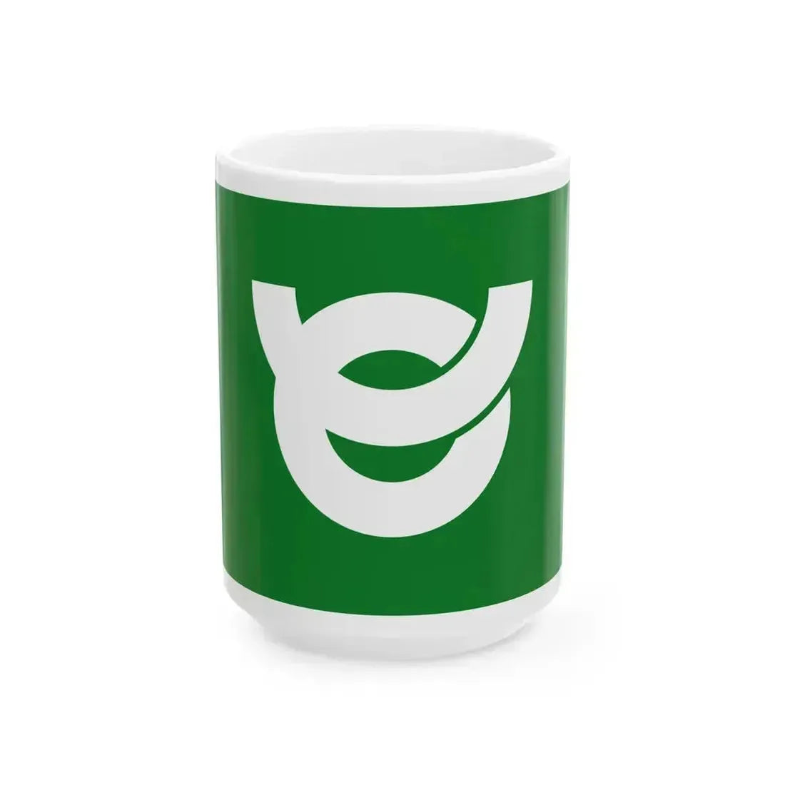 Flag of Hichiso Gifu (Japan) White Coffee Mug 15oz - Go Mug Yourself