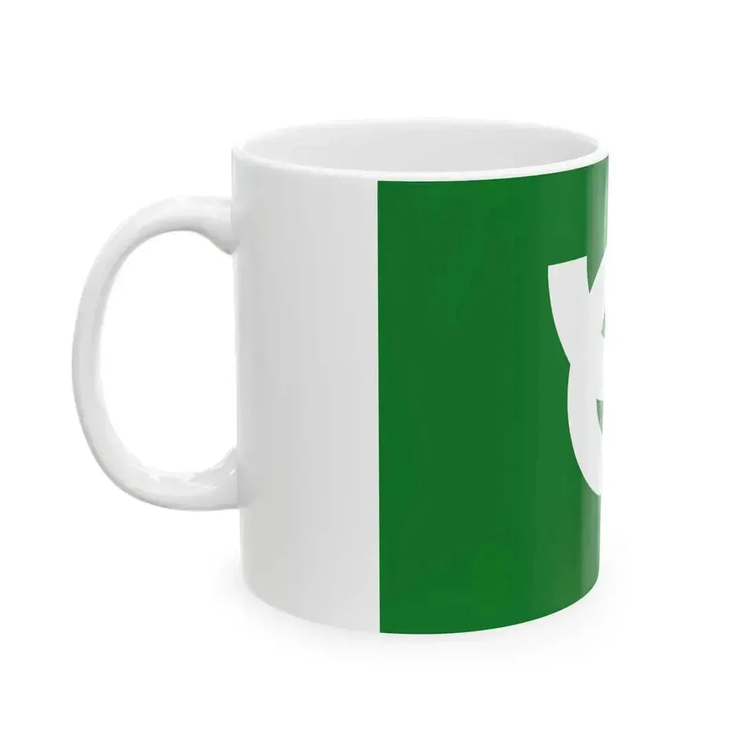 Flag of Hichiso Gifu (Japan) White Coffee Mug - Go Mug Yourself
