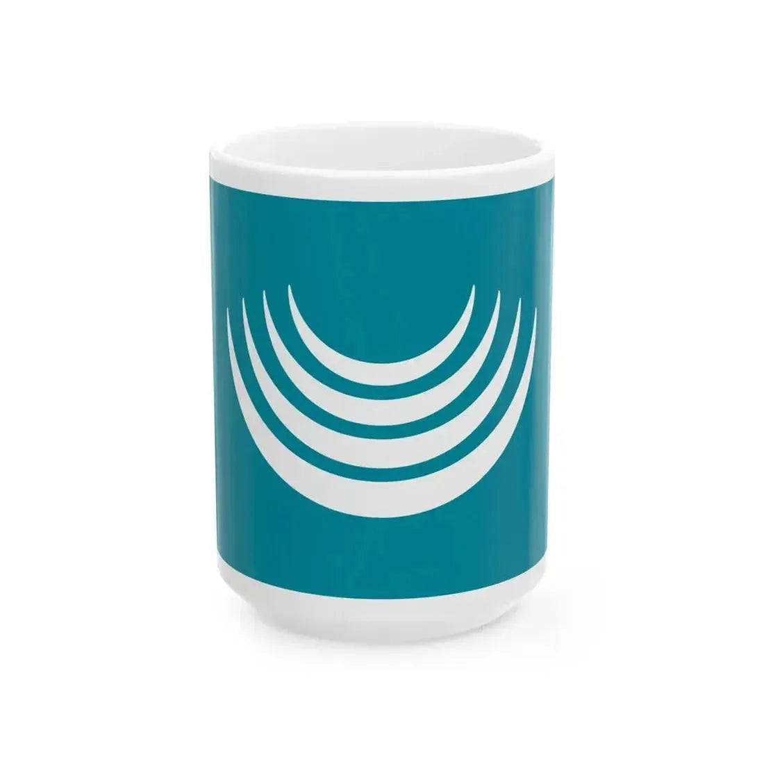 Flag of Hida Gifu (Japan) White Coffee Mug 15oz - Go Mug Yourself