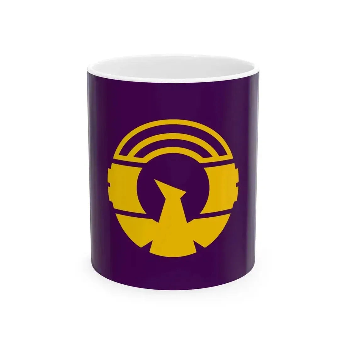 Flag of Hidaka Hokkaido 1955-2006 (Japan) White Coffee Mug 11oz - Go Mug Yourself