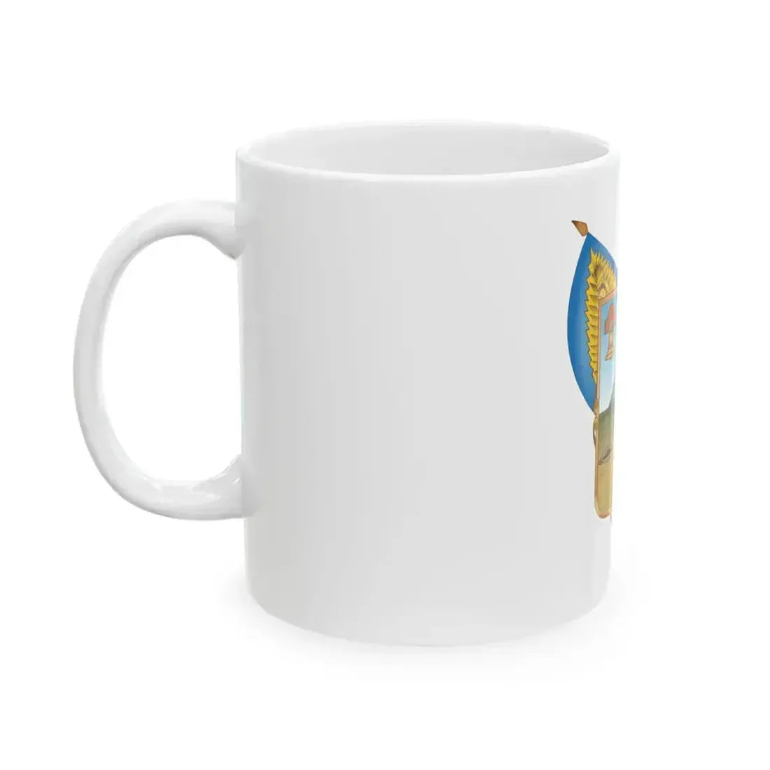 Flag of Hidalgo (Mexico) White Coffee Mug - Go Mug Yourself