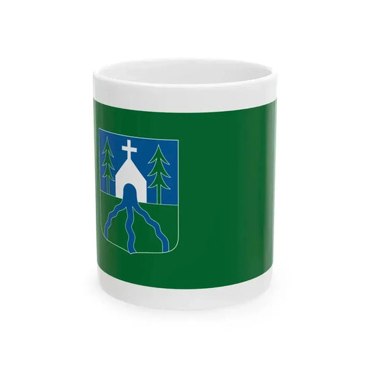 Flag of Hidegkut (Hungary) White Coffee Mug 11oz - Go Mug Yourself