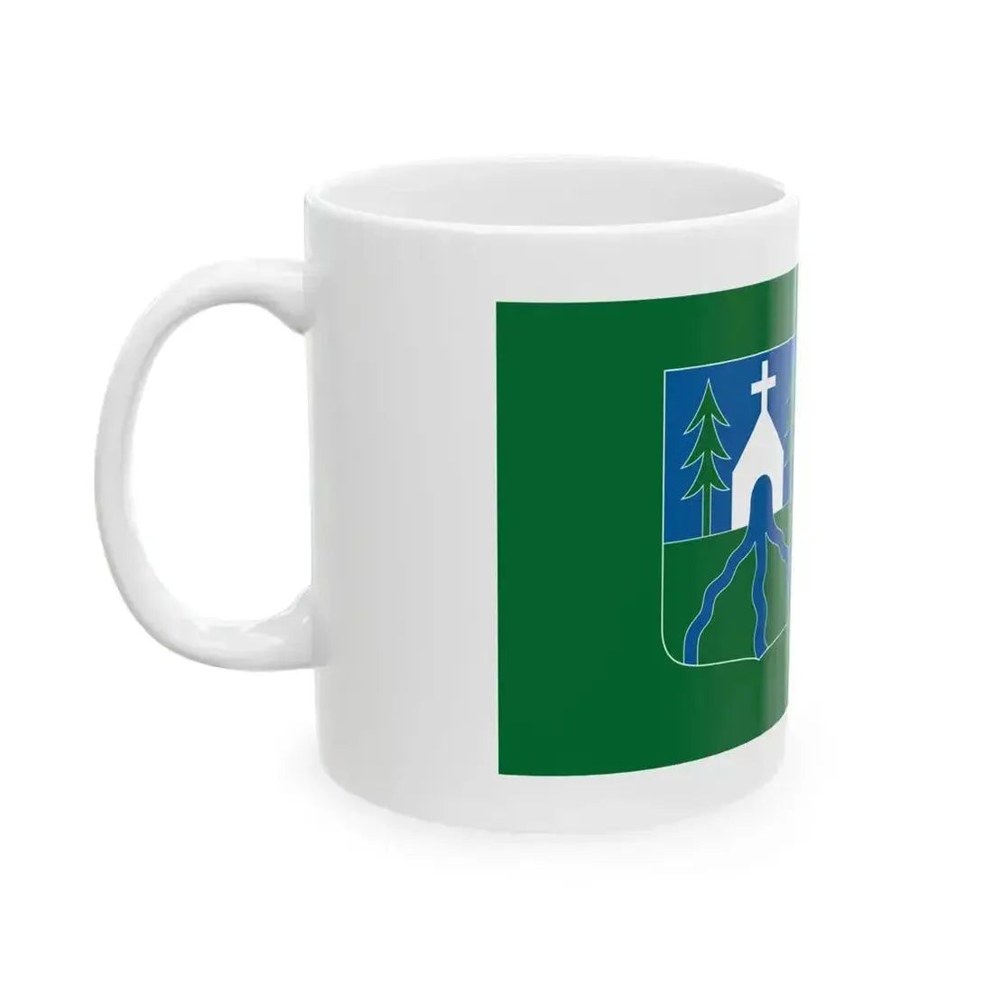 Flag of Hidegkut (Hungary) White Coffee Mug - Go Mug Yourself