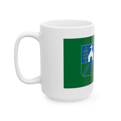 Flag of Hidegkut (Hungary) White Coffee Mug-Go Mug Yourself