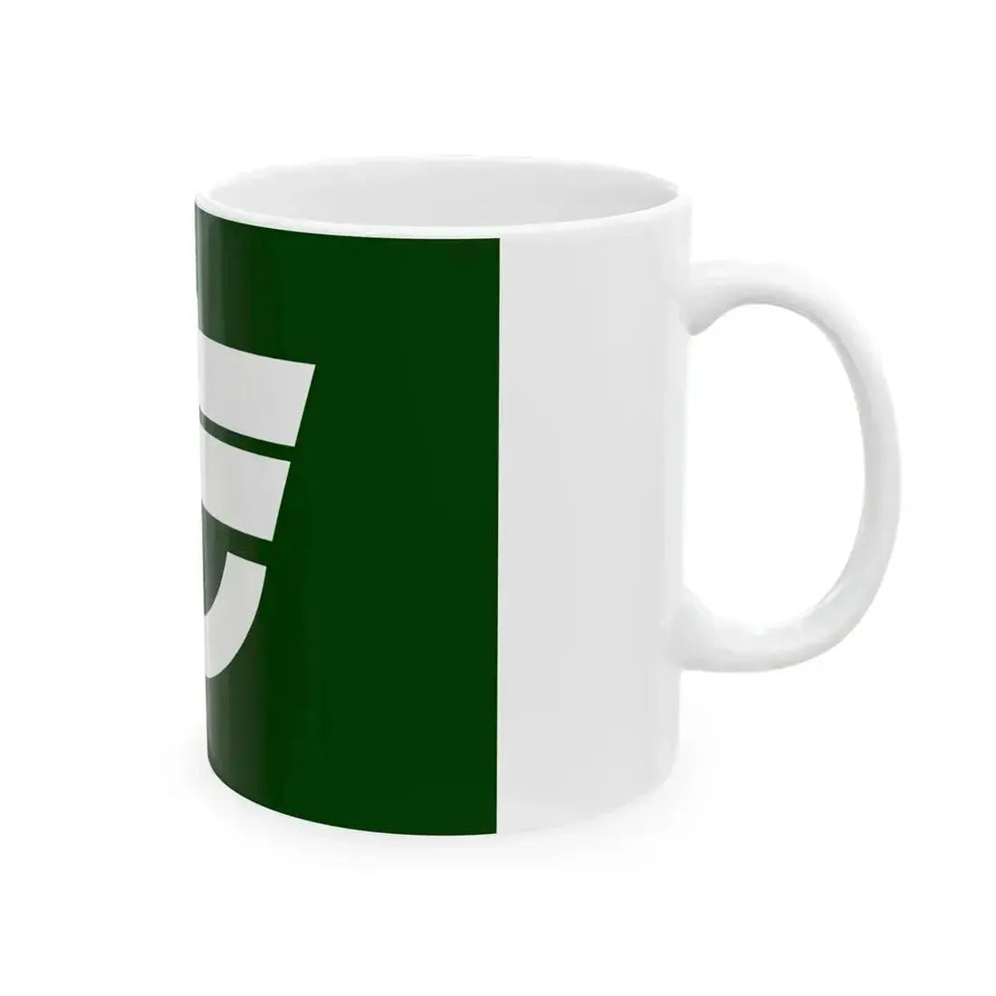 Flag of Hiezu Tottori (Japan) White Coffee Mug - Go Mug Yourself