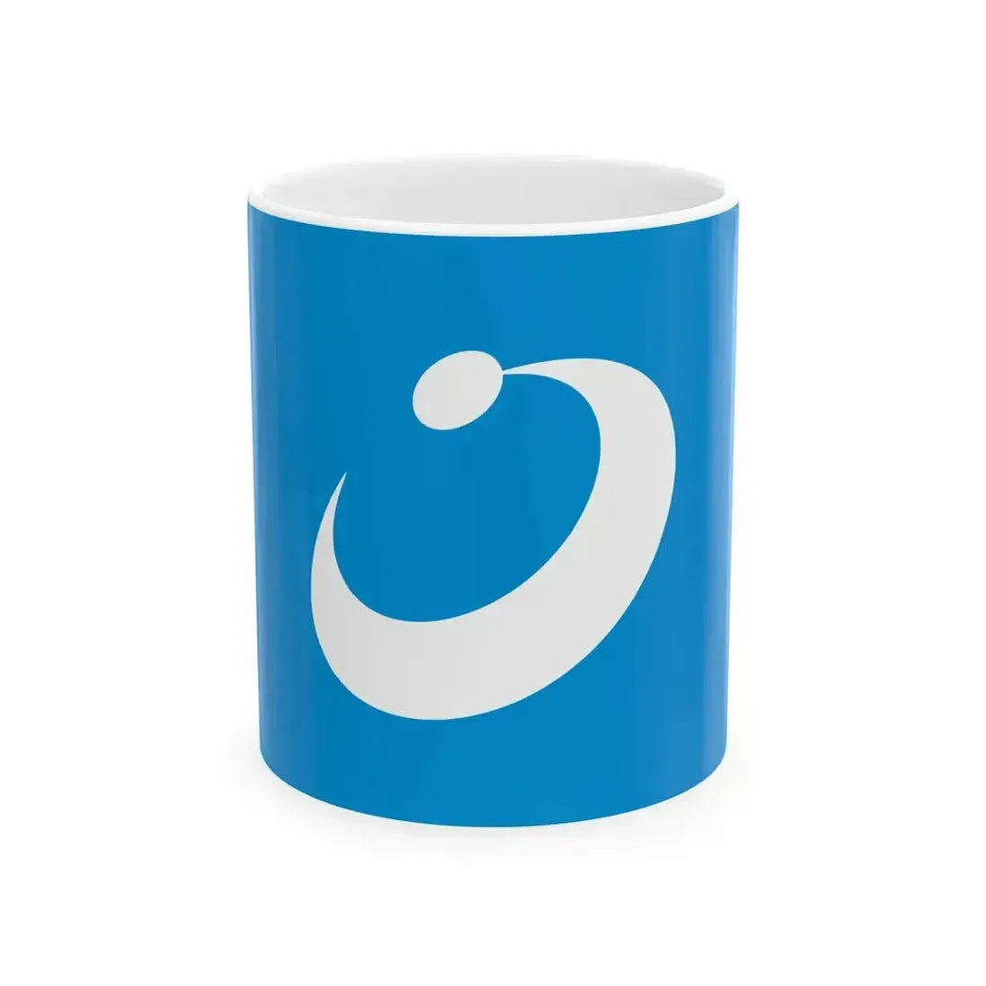 Flag of Higashi Fukuoka (Japan) White Coffee Mug 11oz - Go Mug Yourself