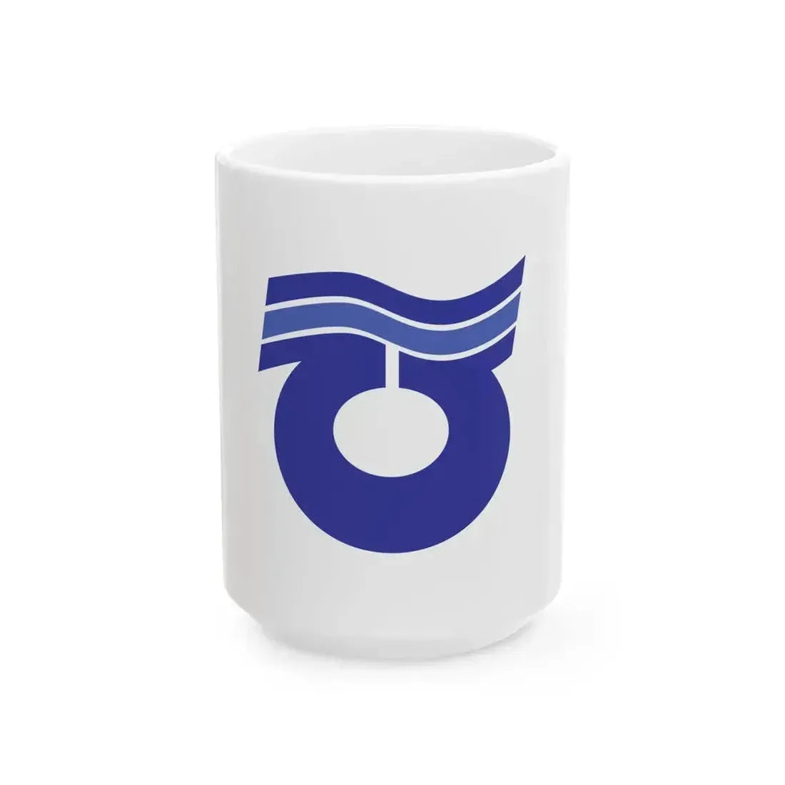 Flag of Higashiagatsuma Gunma (Japan) White Coffee Mug 15oz - Go Mug Yourself