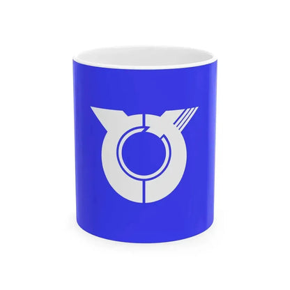 Flag of Higashiizu Shizuoka (Japan) White Coffee Mug 11oz - Go Mug Yourself