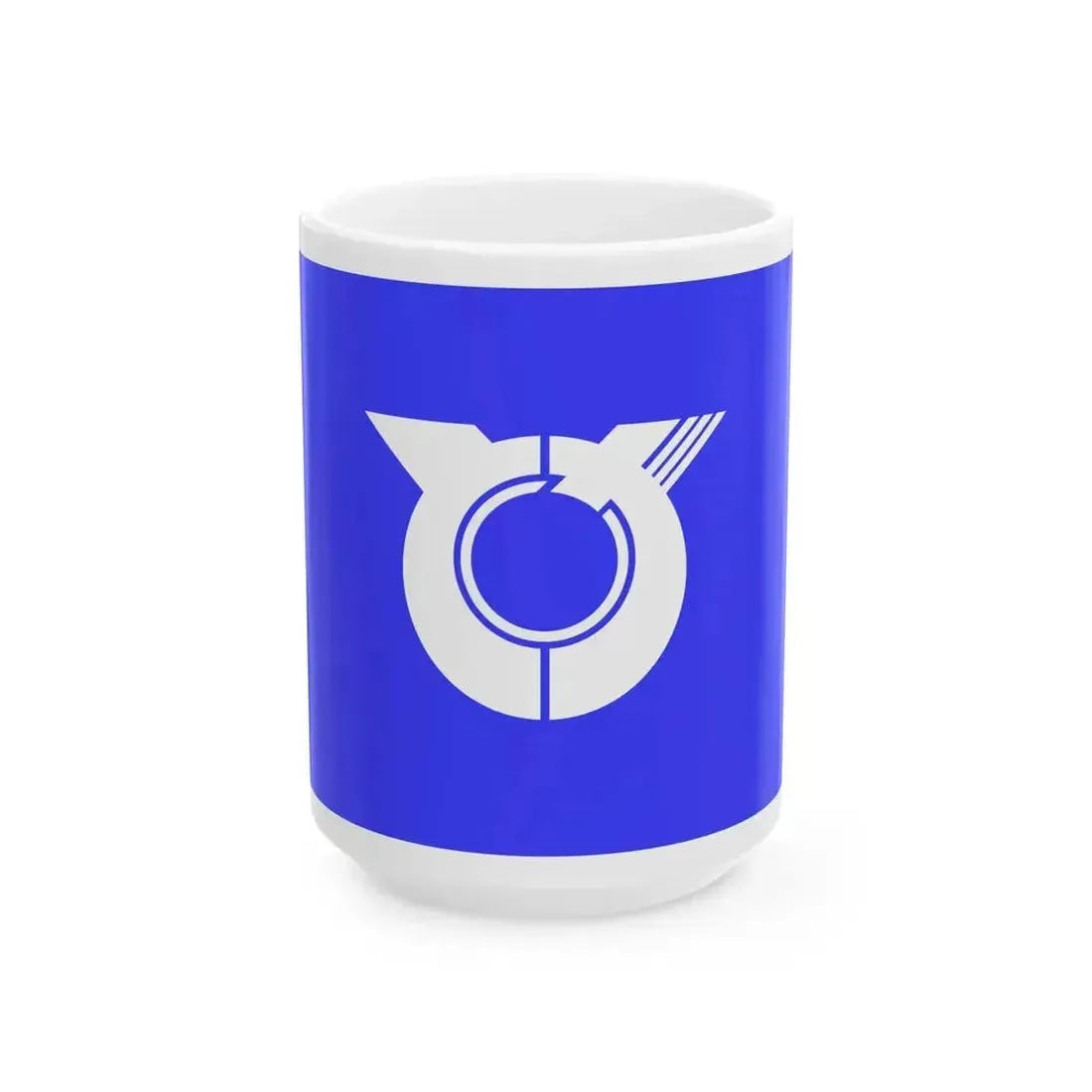 Flag of Higashiizu Shizuoka (Japan) White Coffee Mug 15oz - Go Mug Yourself