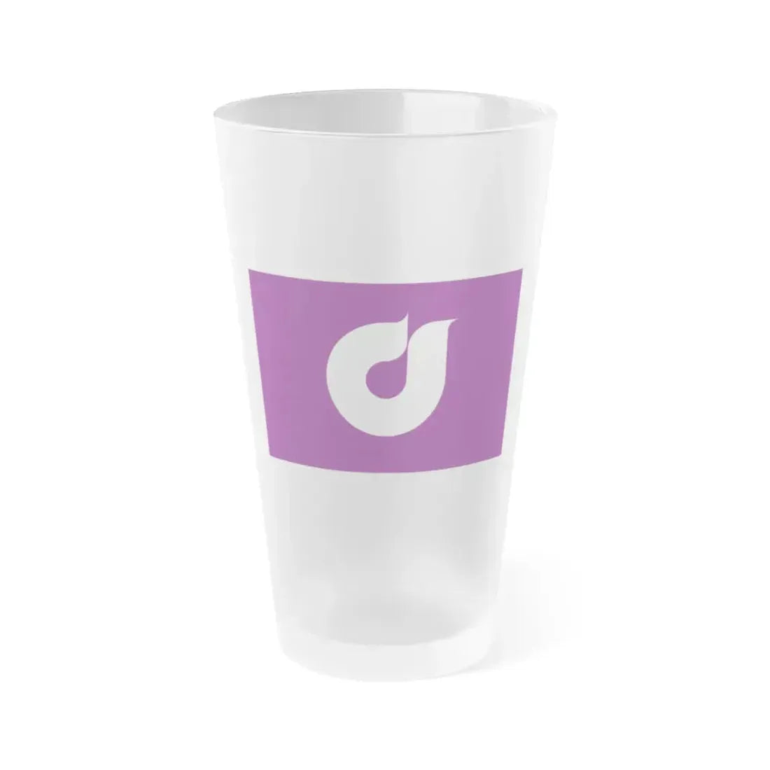 Flag of Higashikurume Tokyo Japan - Frosted Pint Glass 16oz 16oz Frosted - Go Mug Yourself