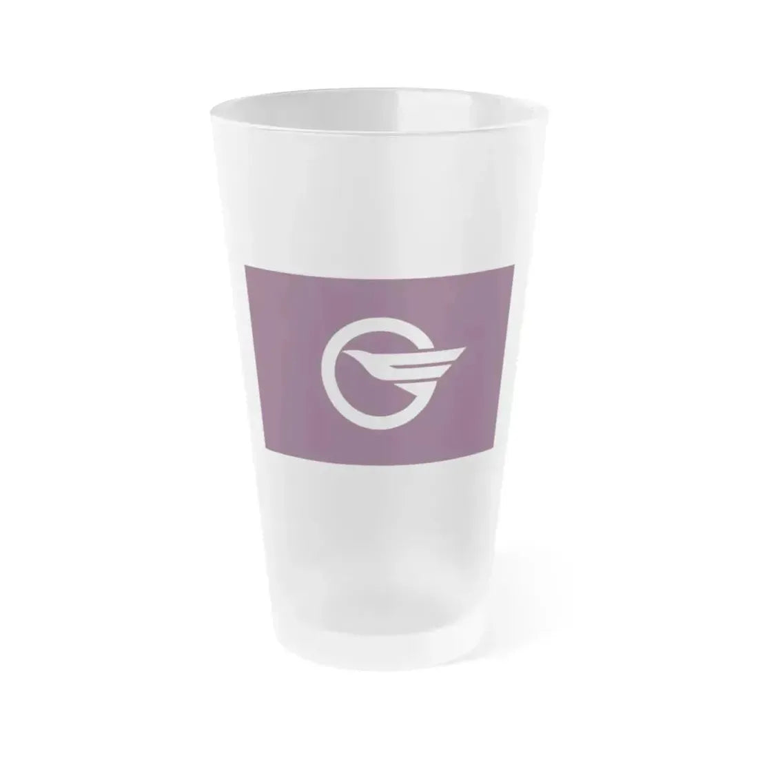 Flag of Higashimurayama Tokyo Japan - Frosted Pint Glass 16oz 16oz Frosted - Go Mug Yourself