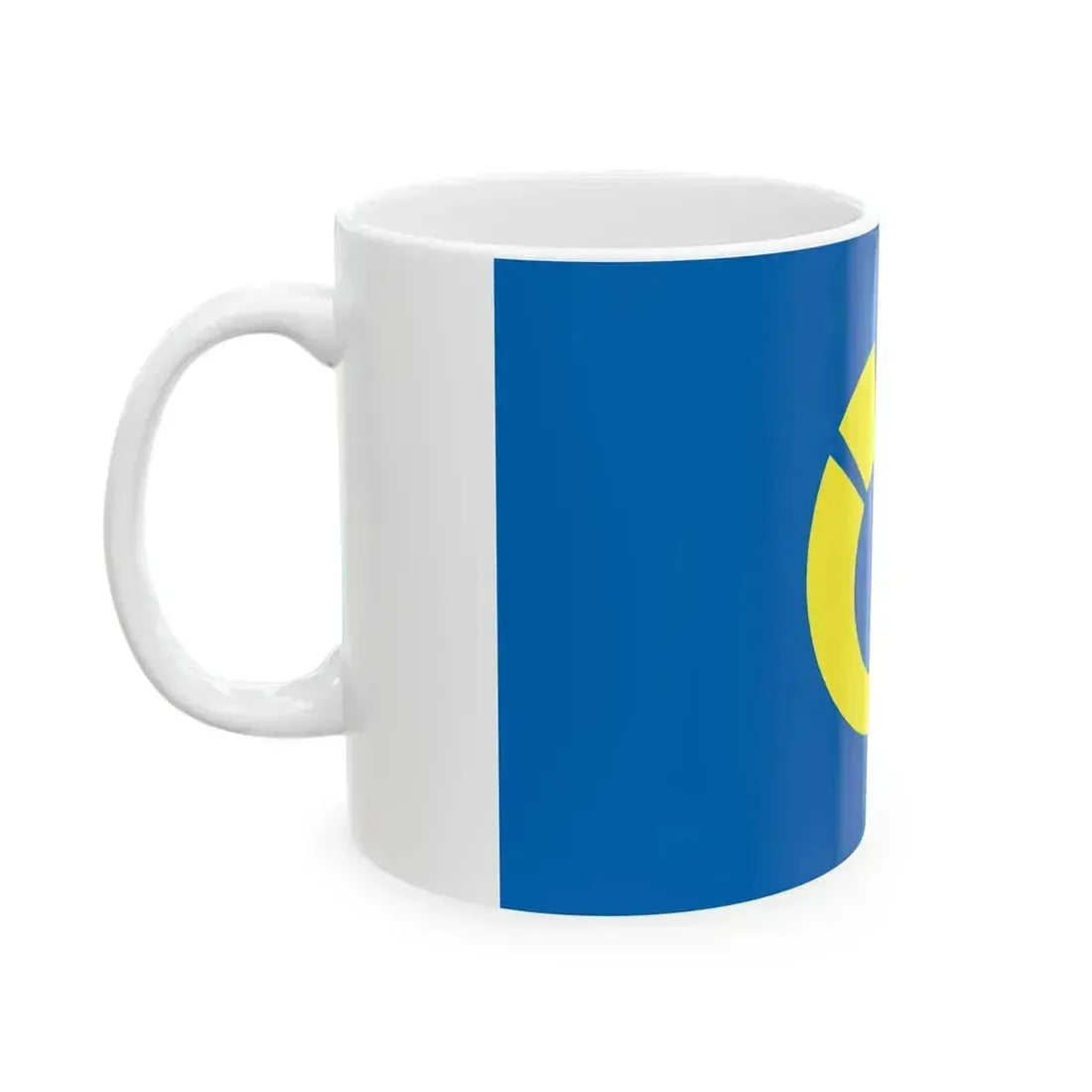 Flag of Higashine Yamagata (Japan) White Coffee Mug - Go Mug Yourself