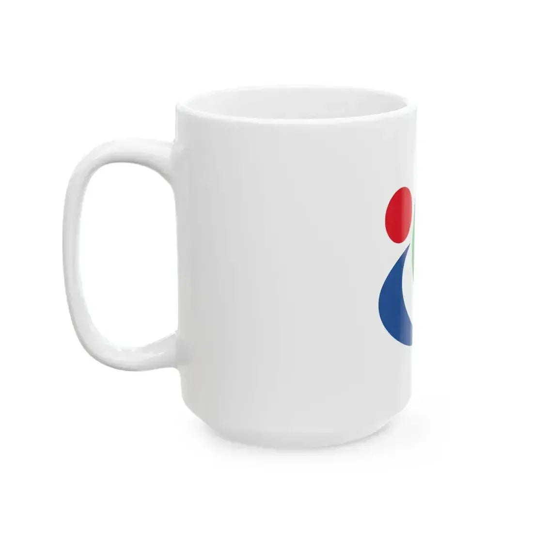 Flag of Higashiomi Shiga (Japan) White Coffee Mug - Go Mug Yourself