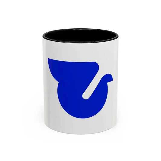 Flag of Higashiosaka Osaka Japan - Accent Coffee Mug 11oz Black - Go Mug Yourself