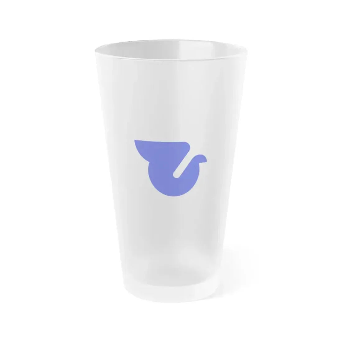 Flag of Higashiosaka Osaka Japan - Frosted Pint Glass 16oz 16oz Frosted - Go Mug Yourself