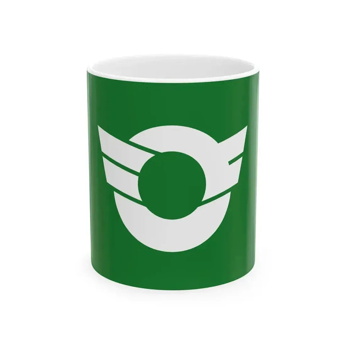 Flag of Higashishirakawa Gifu (Japan) White Coffee Mug 11oz - Go Mug Yourself