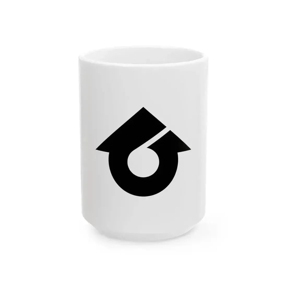 Flag of Higashiura Aichi (Japan) White Coffee Mug 15oz - Go Mug Yourself