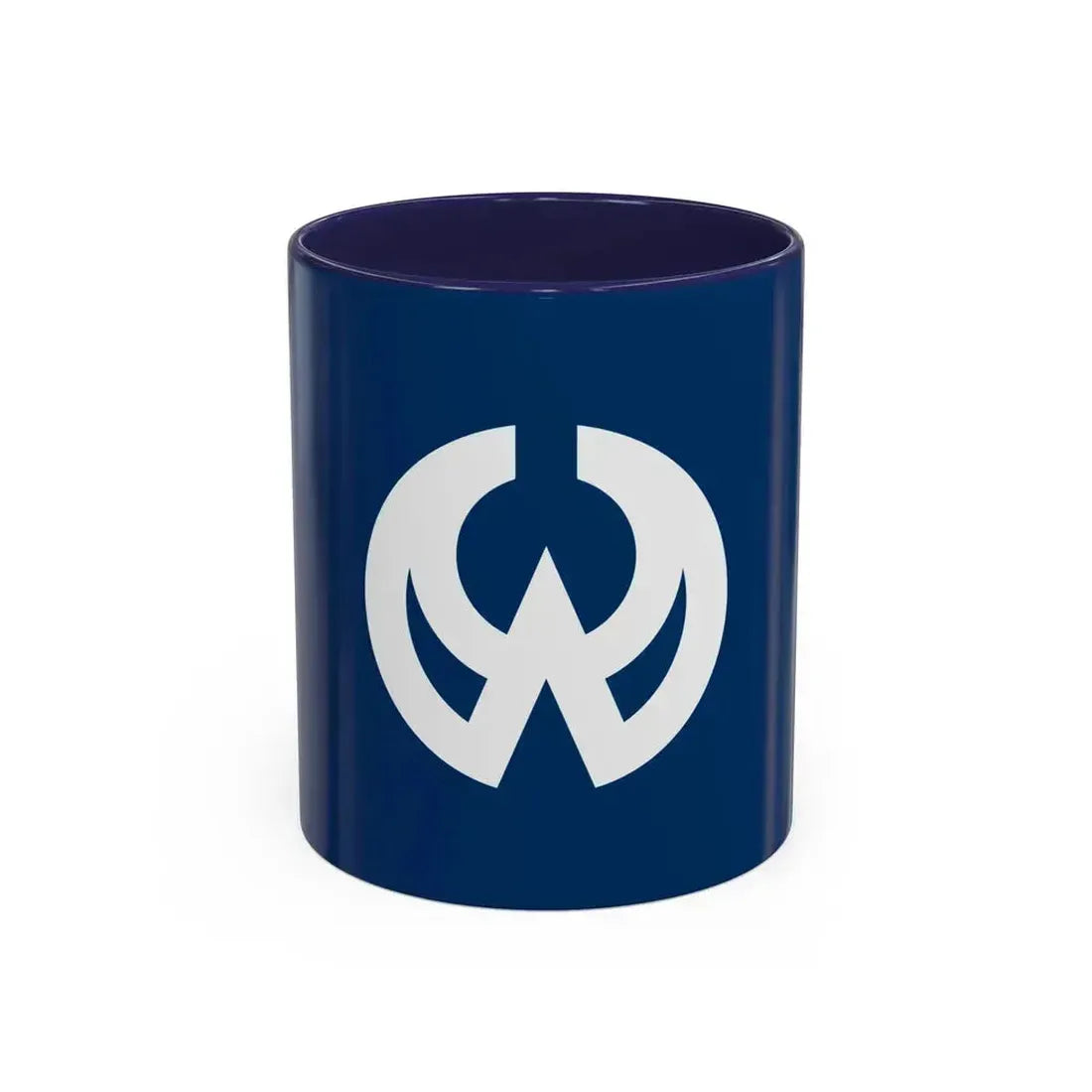 Flag of Higashiyamato Tokyo Japan - Accent Coffee Mug 11oz Navy - Go Mug Yourself