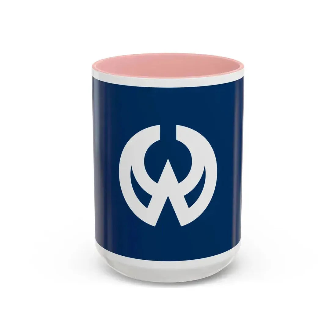 Flag of Higashiyamato Tokyo Japan - Accent Coffee Mug 15oz Pink - Go Mug Yourself