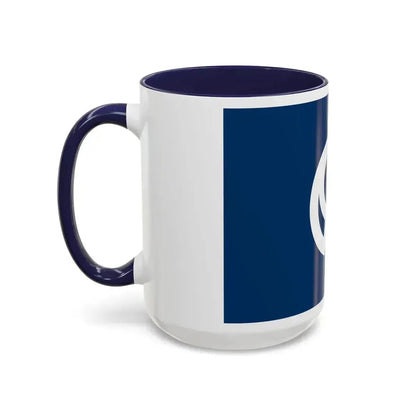Flag of Higashiyamato Tokyo Japan - Accent Coffee Mug - Go Mug Yourself
