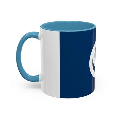 Flag of Higashiyamato Tokyo Japan - Accent Coffee Mug - Go Mug Yourself