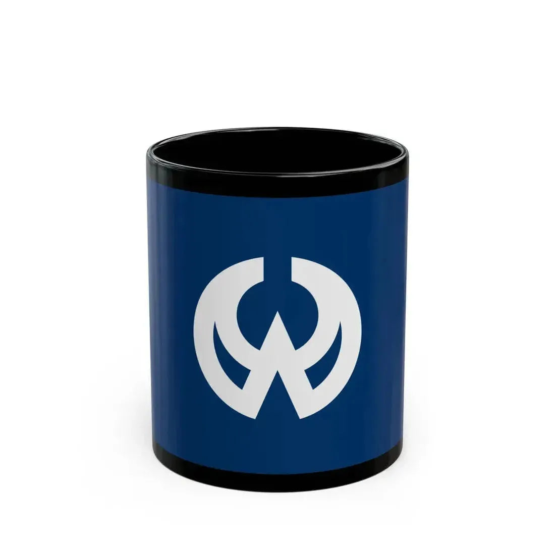 Flag of Higashiyamato Tokyo Japan - Black Coffee Mug 11oz - Go Mug Yourself