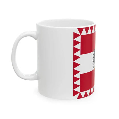 Flag of High Officials of the Federal State of Austria (Austria) White Coffee Mug - Go Mug Yourself