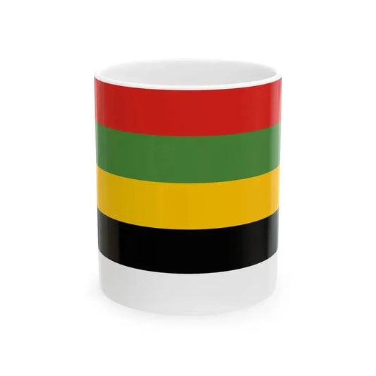 Flag of High-ranking Official of Beiyang Fleet (China) White Coffee Mug 11oz - Go Mug Yourself