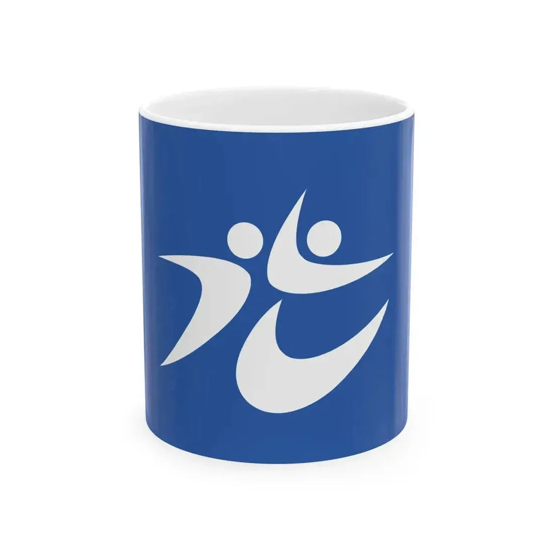 Flag of Hikari Yamaguchi (Japan) White Coffee Mug 11oz - Go Mug Yourself