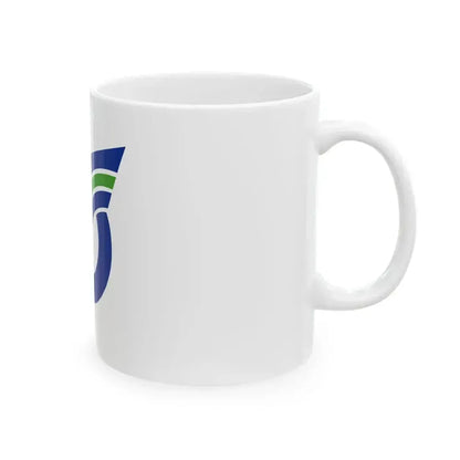 Flag of Hikawa Kumamoto (Japan) White Coffee Mug - Go Mug Yourself