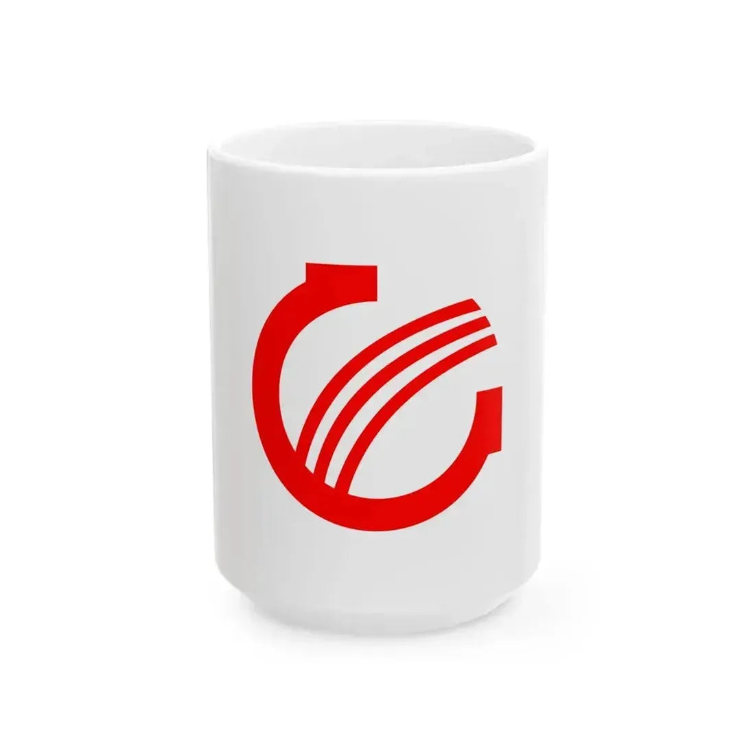 Flag of Hikawa Shimane 1956-2011 (Japan) White Coffee Mug 15oz - Go Mug Yourself