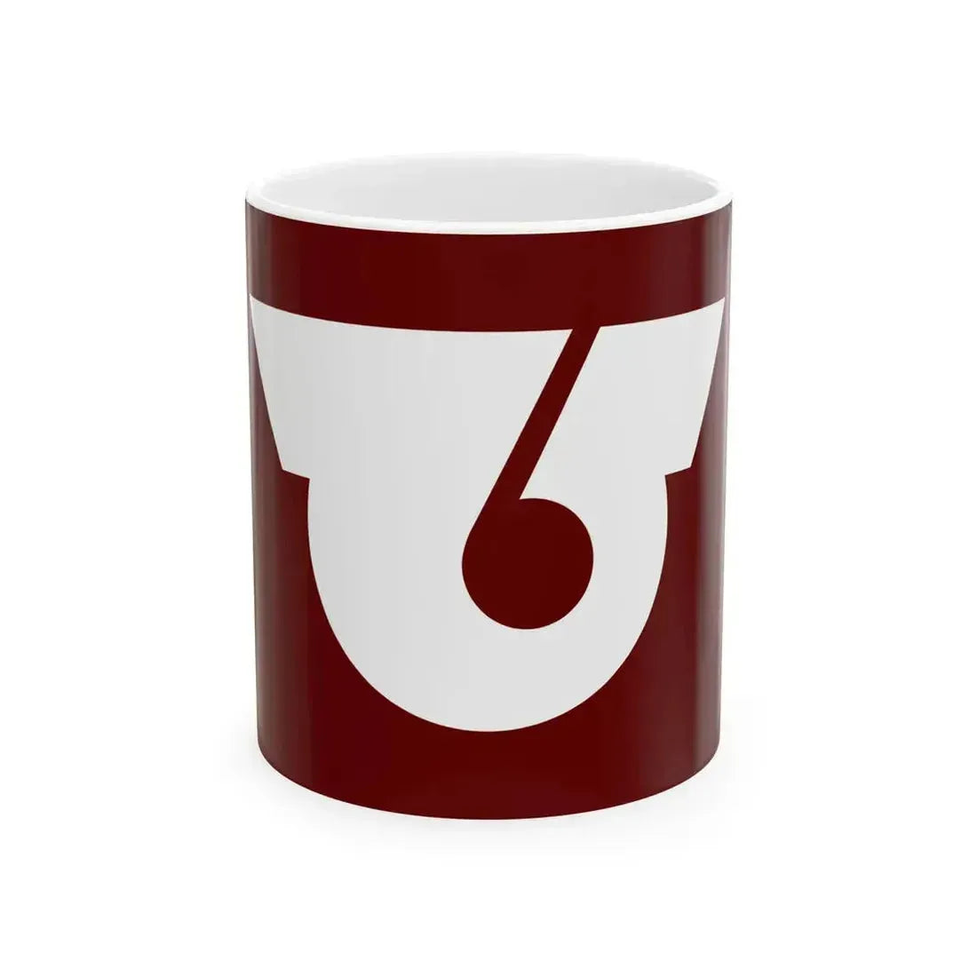 Flag of Hiketa Kagawa 1968-2003 (Japan) White Coffee Mug 11oz - Go Mug Yourself