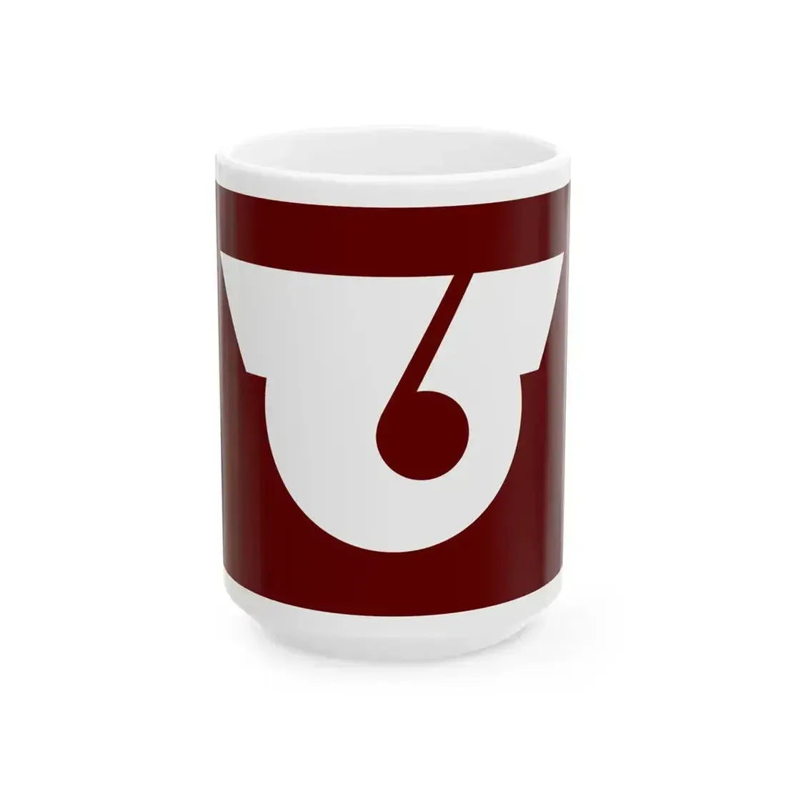 Flag of Hiketa Kagawa 1968-2003 (Japan) White Coffee Mug 15oz - Go Mug Yourself