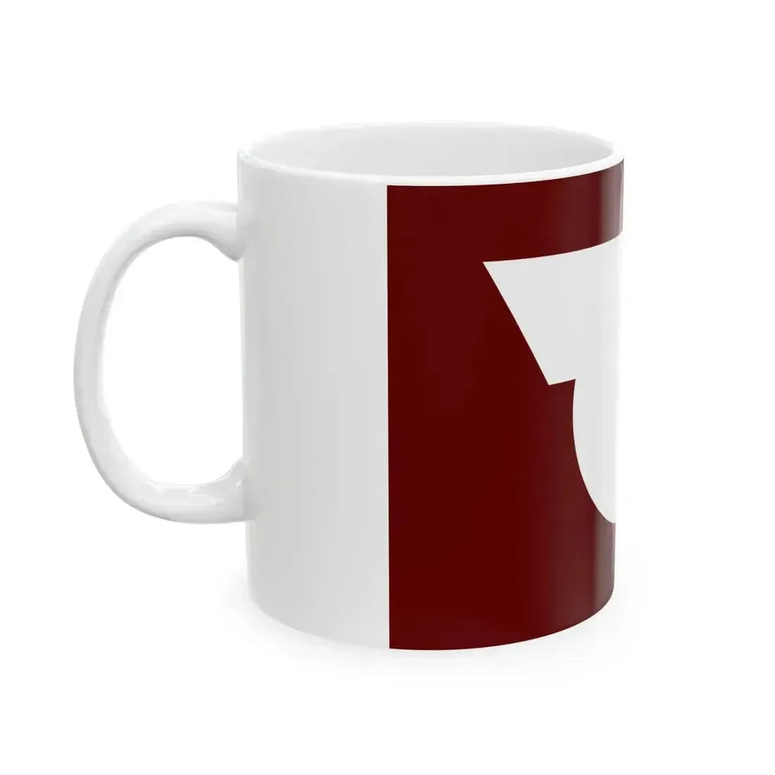 Flag of Hiketa Kagawa 1968-2003 (Japan) White Coffee Mug - Go Mug Yourself