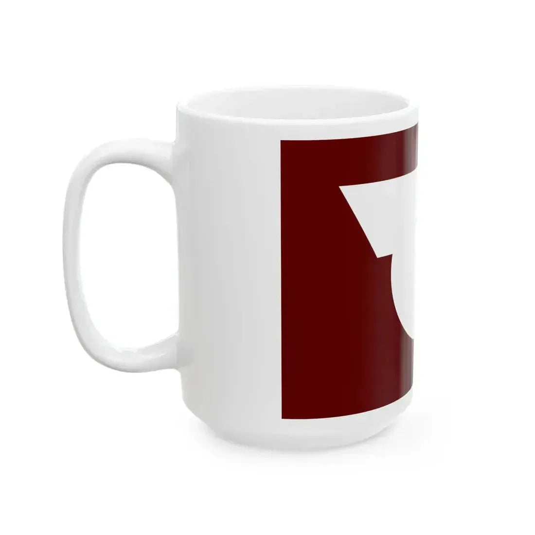 Flag of Hiketa Kagawa 1968-2003 (Japan) White Coffee Mug - Go Mug Yourself