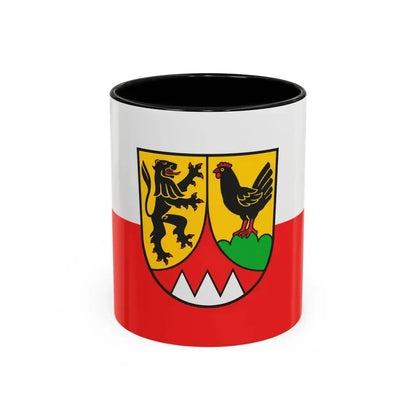 Flag of Hildburghausen Germany - Accent Coffee Mug 11oz Black - Go Mug Yourself